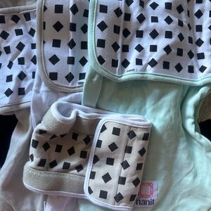 Nanit Kids Swaddle Blanket - Mint and Black